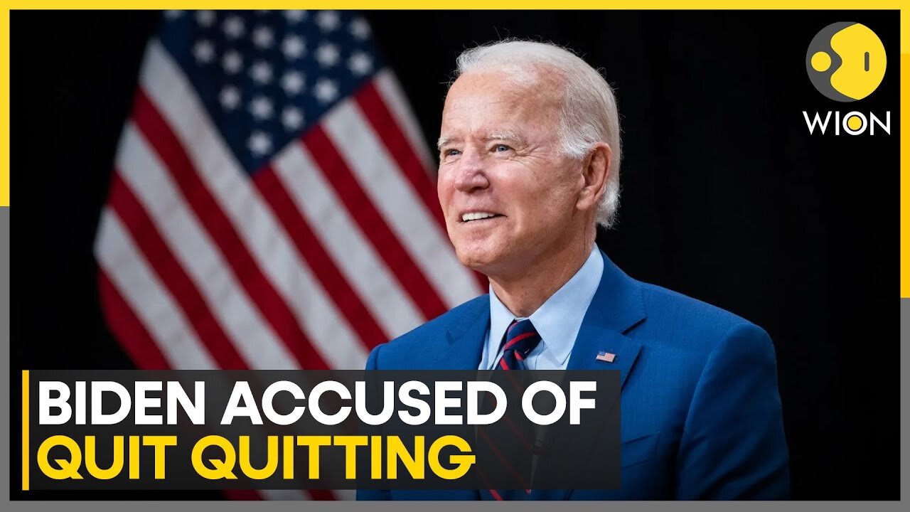 USA News: Joe Biden's Last Days In Office Fading Away With Little Attention | WION | World News