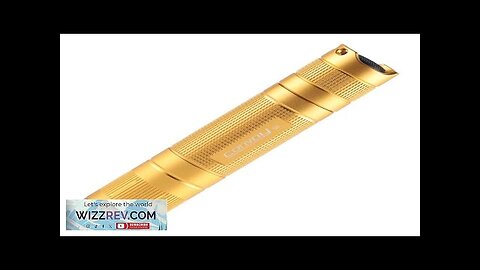 Convoy S3 Golden 519A SST40 SFT40 12groups LED Flashlight 18650 Battery EDC Review