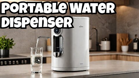 Discover the Convenience of a 5 Gallon Electric Drinking Portable Water Dispenser