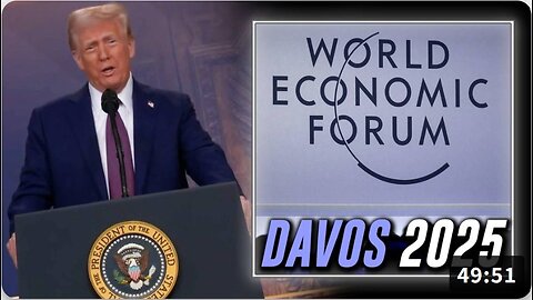 Trump Tells World Economic Forum At DAVOS “America Is A Free Nation Once Again!”