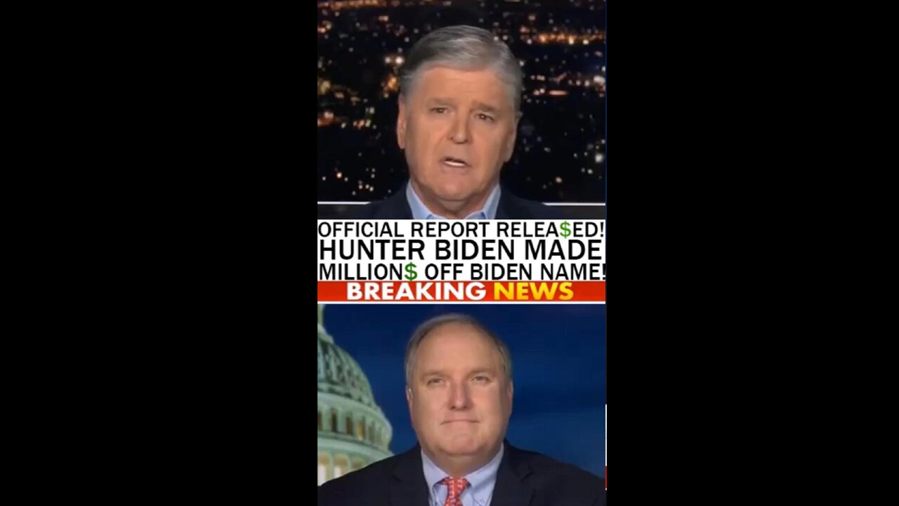 IT'S OFFICIAL! HUNTER MADE MILLION$ OFF BIDEN NAME, JOE COVERED IT UP: REPORT