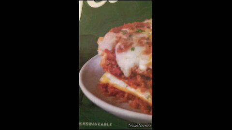 Lasagna Frozen dinner.stay hungry my friends