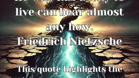 Wisdom on Purpose and Strength - Nietzsche’s