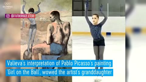 Kamila Valieva on Eteri Tutberidze, dogs & Pablo Picasso (4k)