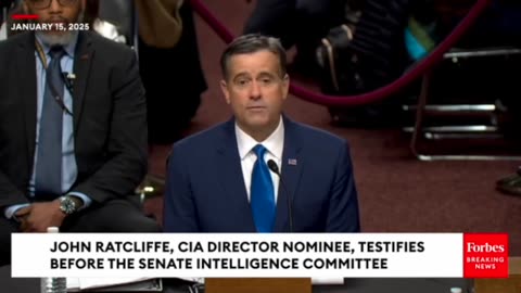 TRUMP's CIA Director Nominee, John Ratcliff, Grilled By US Senators