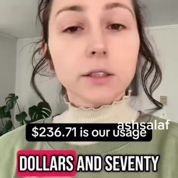 Woman in Connecticut breaks down her Electric Bill for 1 month