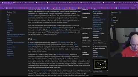 Nosferatu 1922 is a masterpiece