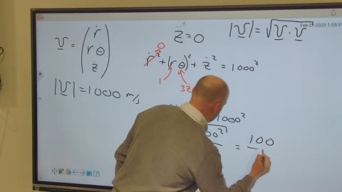 Dynamics: charged particle in a magnetic field example cylindrical coord