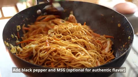 How to make Chicken Chow Mein at home like a chef!