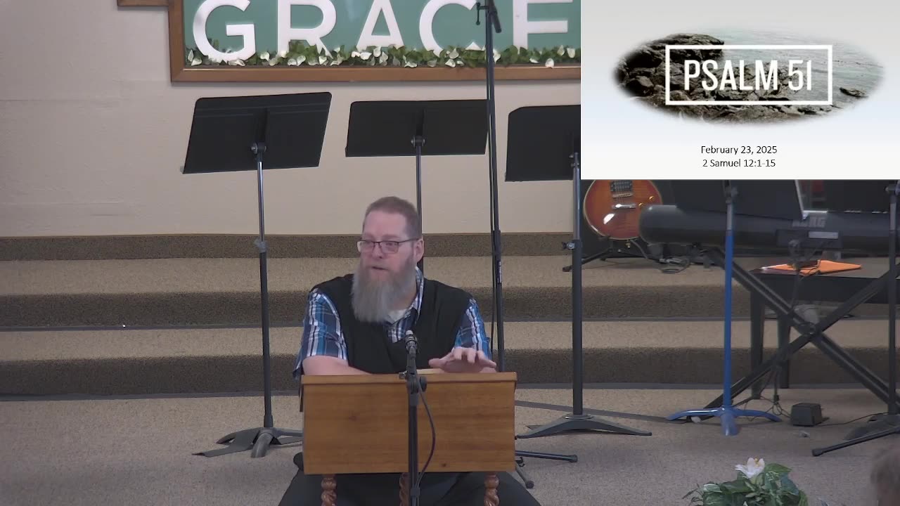 Sunday Sermon at Moose Creek Baptist Church, North Pole, AK, 2/23/2025