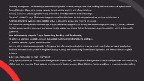 Smart Logistics: Integrating Freight, Trucking & Warehousing — Prospect Logistics