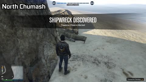 Shipwreck Location March 16, 2022