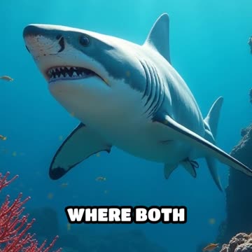 Oceanic Titans Clash: Shark vs. Orca