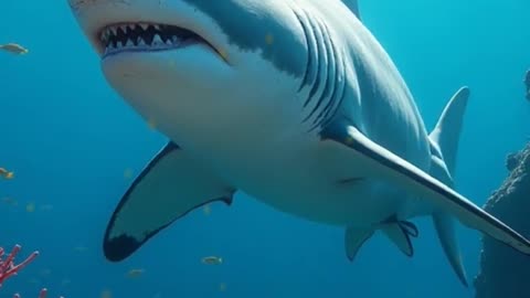 Oceanic Titans Clash: Shark vs. Orca