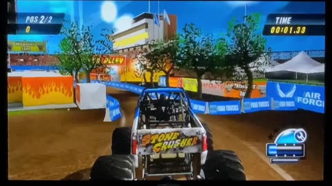 Stone Crusher in Monster Jam Urban Assault