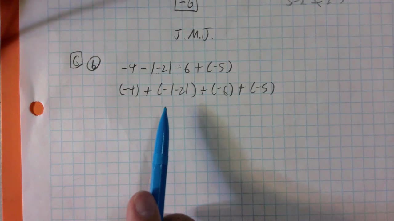 Saxon Algebra 1 Lesson 6 (b)