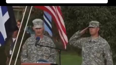 Here’s the U.S. Army signing the Israeli national anthem.