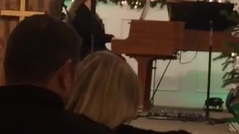 Piano Solo @ Church (Kristin playing "Joy to the World", arr. by David Lanz) (2018, December 16th)