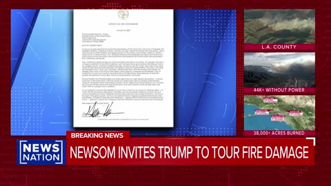 Trump, Newsom trade barbs over LA wildfires | NewsNation Prime