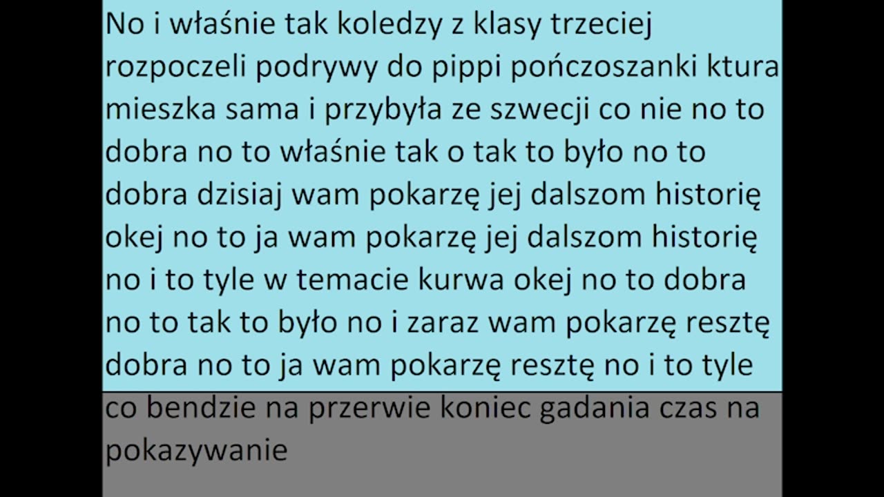 Bloki Kultury odcinek 255 - Pippi ponczoszanka czesc 3