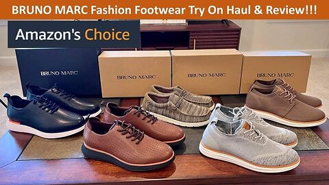 BRUNO MARC Men’s Dress Shoes - Try On Haul & Review! #mensfashion #dressshoes #shoes