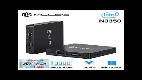 MLLSE M2 Mini PC Intel Celeron N3350 CPU 6G RAM 64G ROM Review