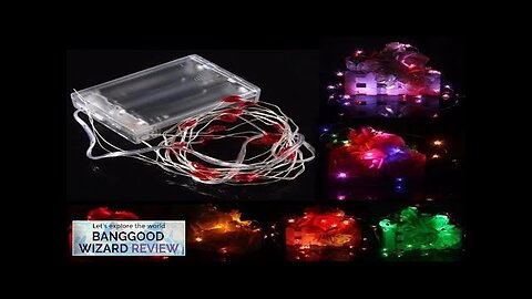 2M 20 LED Battery Powered Heart String Fairy Light For Christmas Party Review