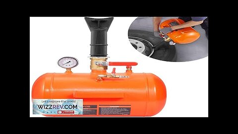 VEVOR Air Tire Bead Seater 5 Gal Blaster Tool Seating Inflator Review