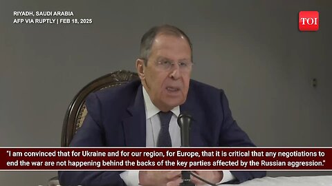 Putin Aide Lavrov Warns Britain Over Plan To Put NATO Boots On Ground In Ukraine 'Unacceptable.'