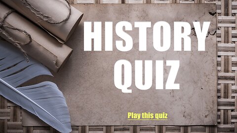 History Quiz