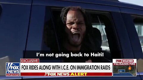 Listen to what criminal illegal immigrant shouts as he's arrested by Trump's ICE