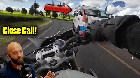Real Footage of Dangerous Motorcycle Rider Errors and Fixes