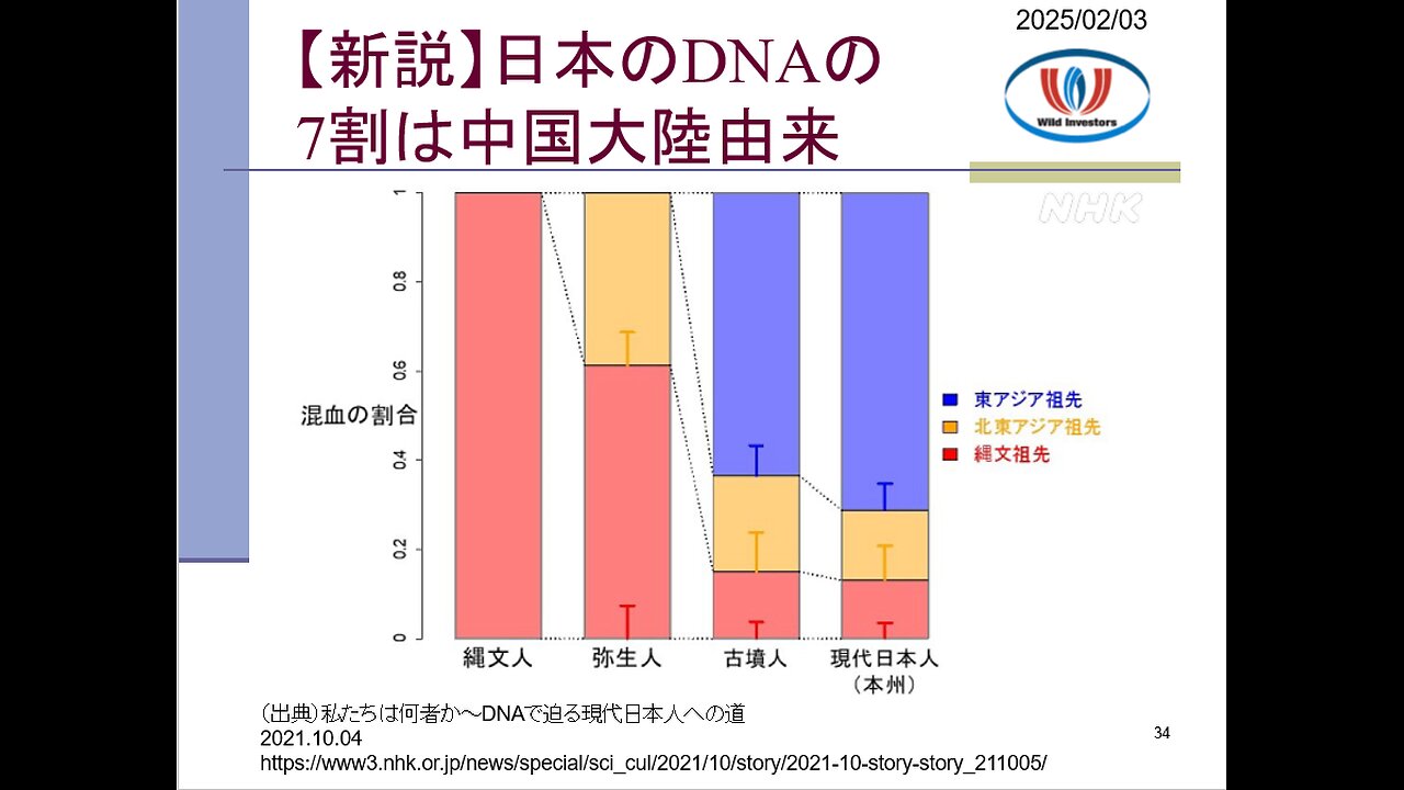 投資戦略動画（公開用）20250203 古墳時代以来の大陸移民流入！国ごと乗っ取られても気付かない人々。早く自ら変わるべし！