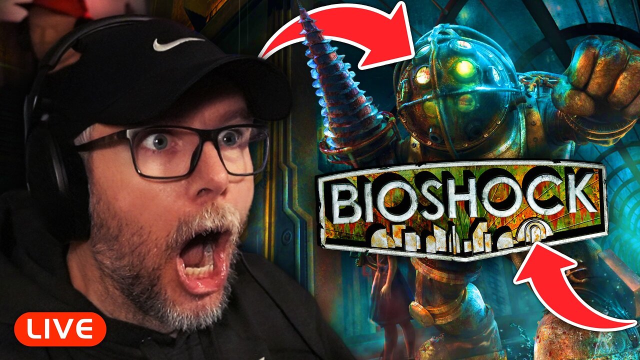 🔴LIVE - SILVERFOX FINALLY PLAYS BIOSHOCK