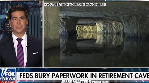 ⛰️ Jesse Watters -DUMB full of bureaucrats 200 feet underground in Pennsylvania IRON MOUNTAIN ⛰