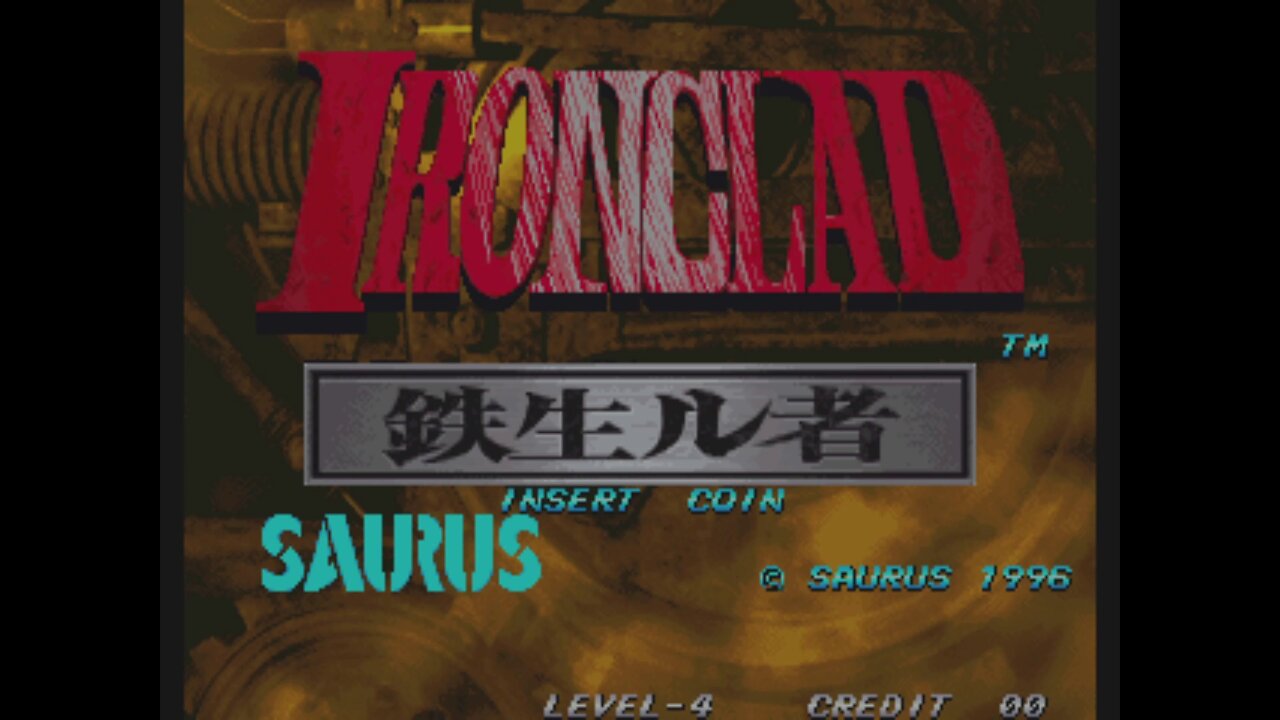 Choutetsu Brikin'ger Iron Clad Arcade Game, Saurus 1996, Longplay