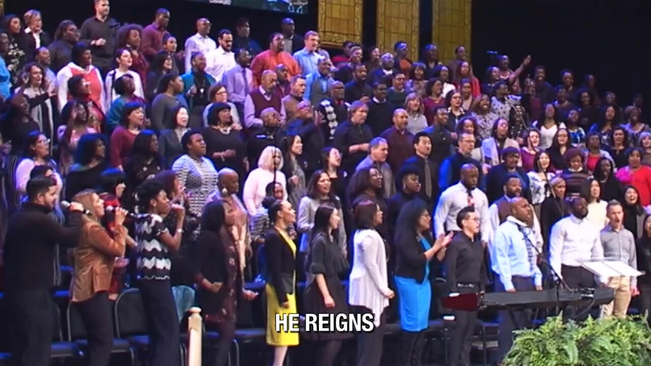"He Reigns" sung by the Brooklyn Tabernacle Choir