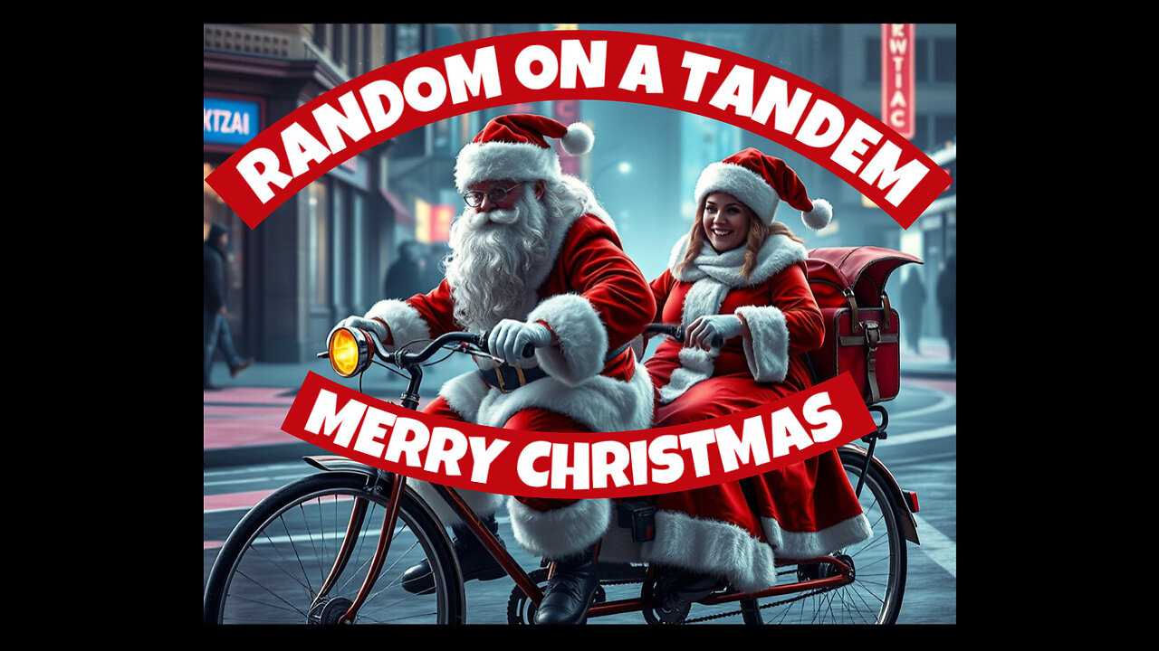 Merry Christmas from Random on a Tandem