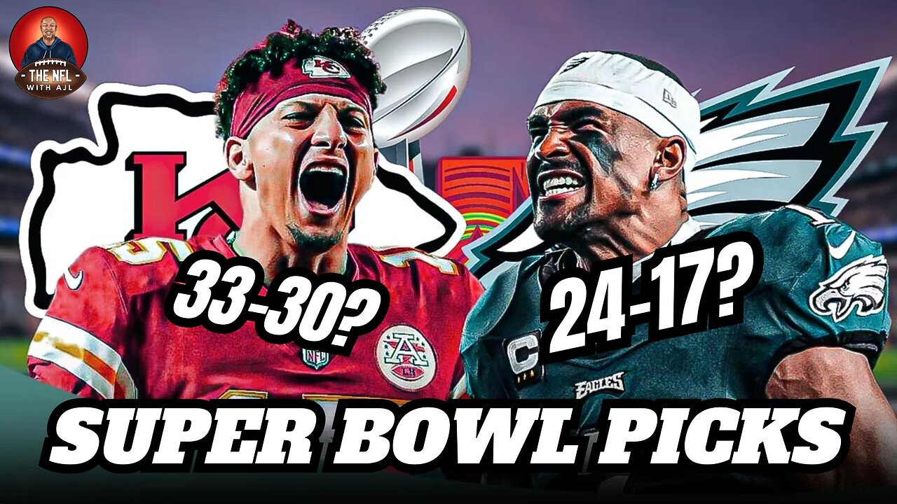 Eagles WILL UPSET Chiefs To Spoil 3 Peat, Or Do Chiefs Beat Eagles In Shootout Super Bowl Rematch?