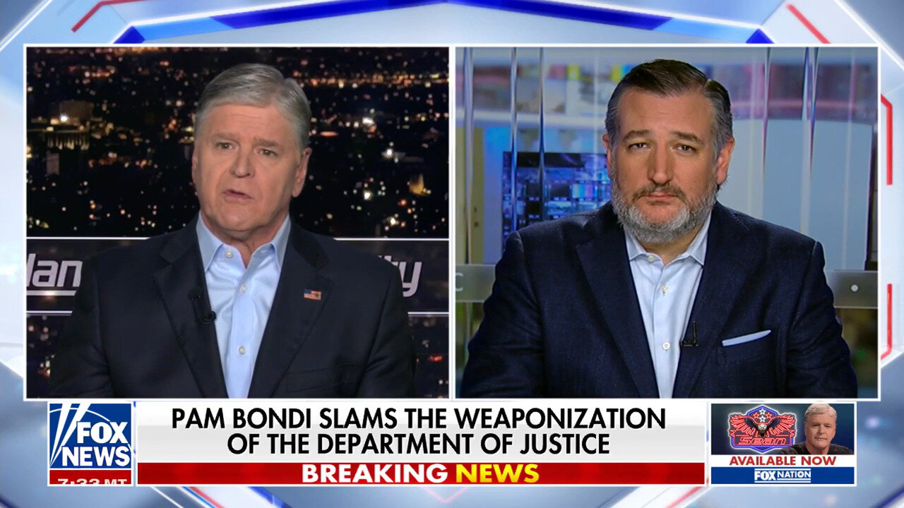 Sen. Ted Cruz: Pam Bondi Is Going To Come And 'Restore Integrity' To The DOJ