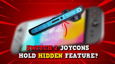 Switch 2 Joy-Con Leak: Nintendo's Hidden Feature for Switch 2?