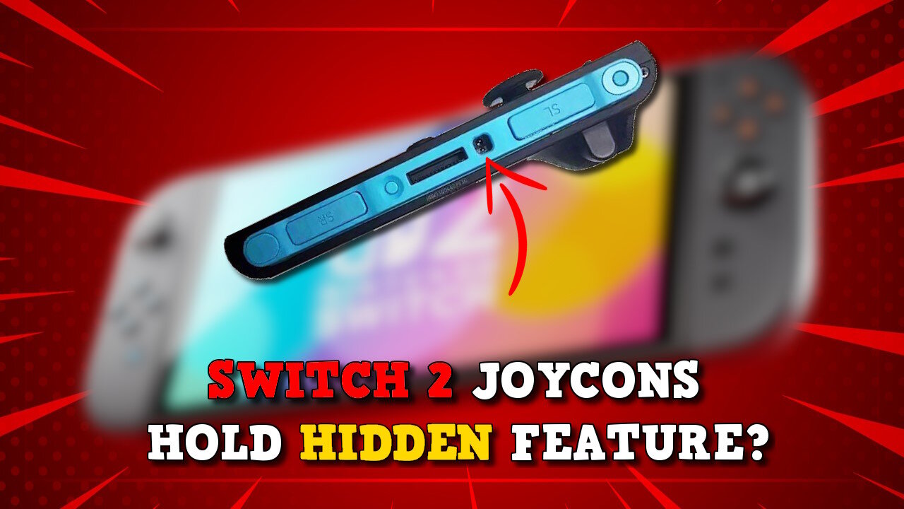 Switch 2 Joy-Con Leak: Nintendo's Hidden Feature for Switch 2?