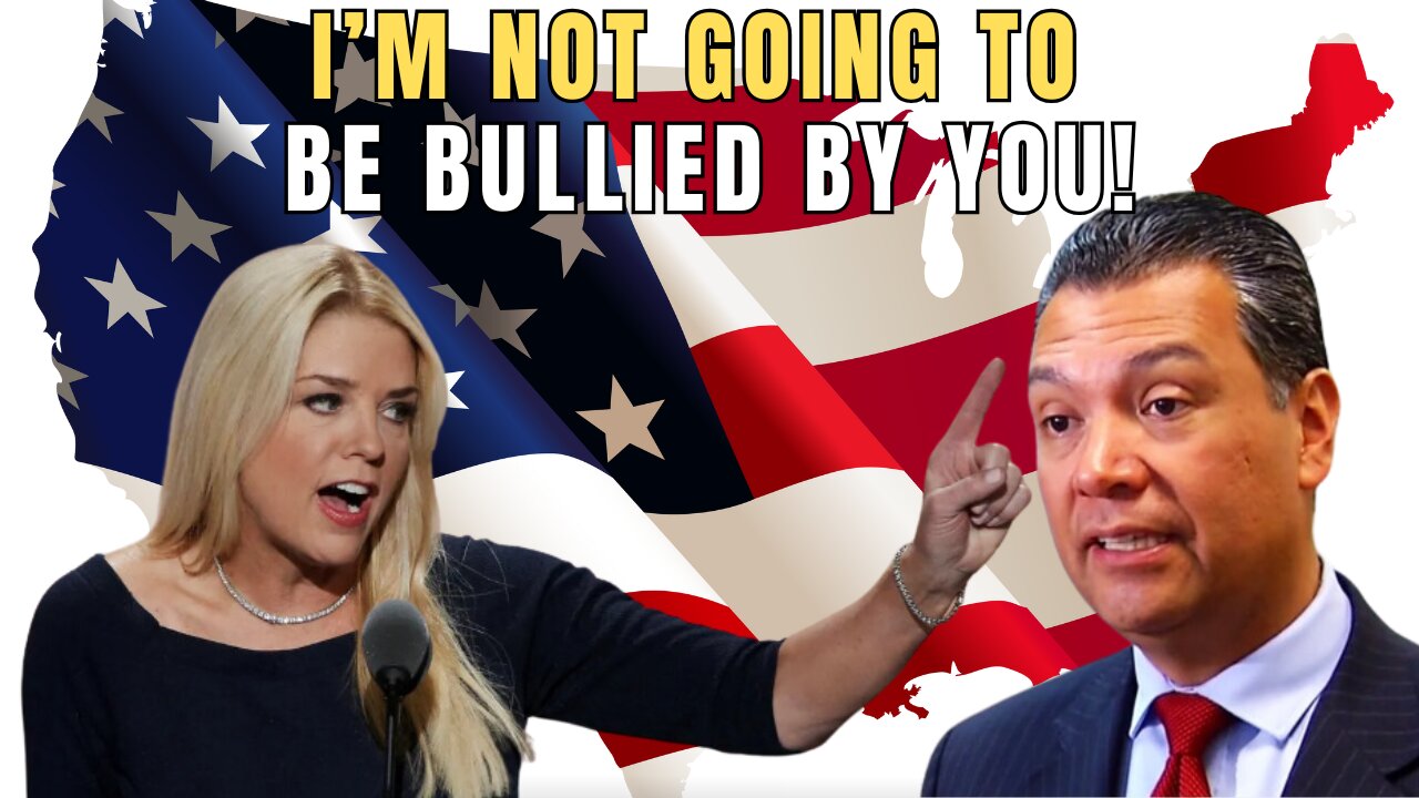 I'm Not Going To Be Bullied By You! / Pam Bondi Destroys Senator Padilla