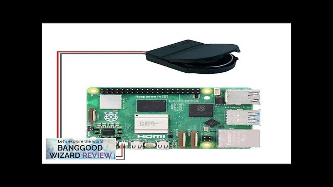 10Pcs Raspberry Pi 5 RTC Battery Box with Switch Button Battery Base Review