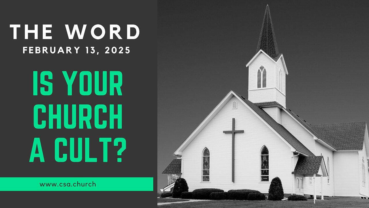 Is your church a cult?