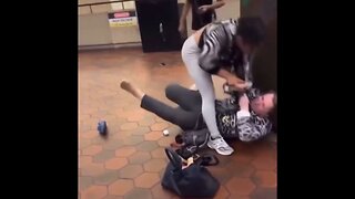 White Woman Gets Brutally Beaten By Black Thugs In A D.C. Metro Station