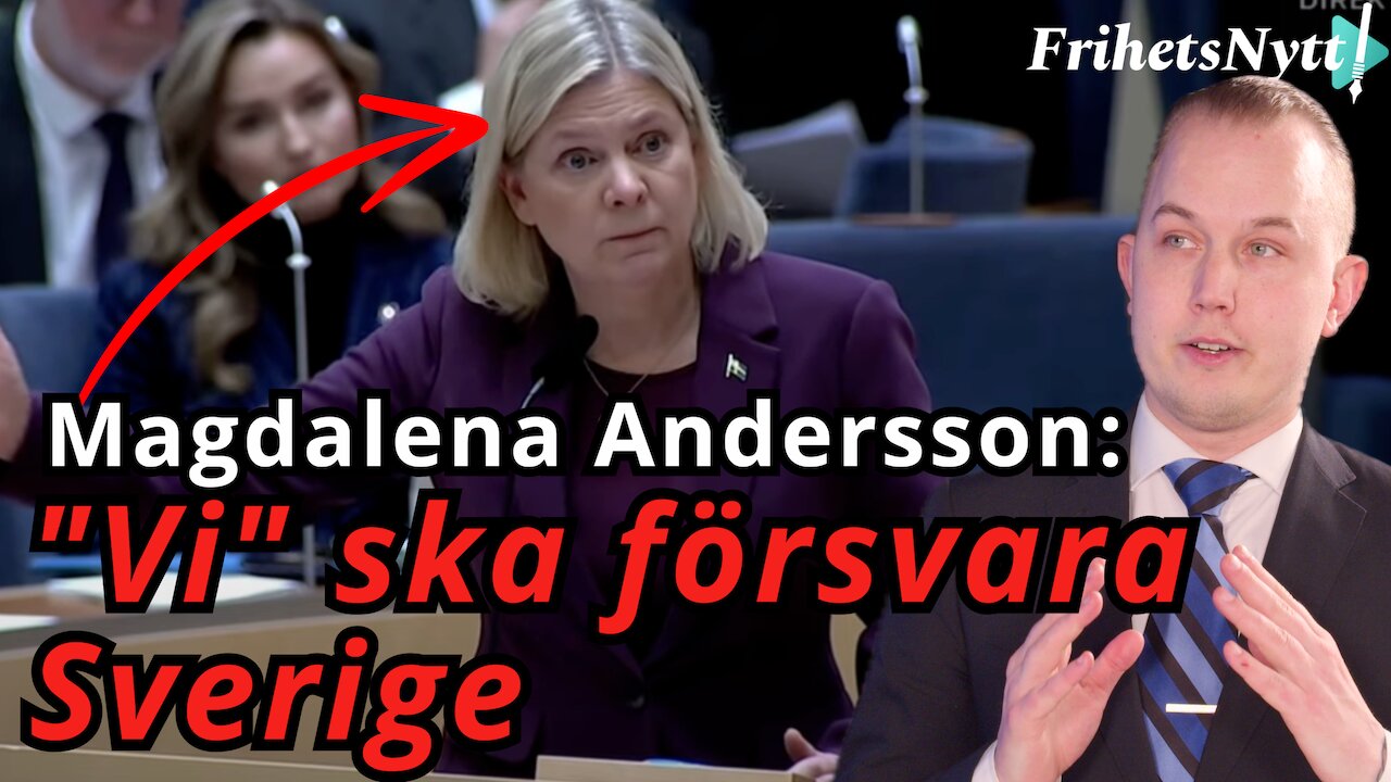 Kommer Magdalena Andersson ta till vapen för Sverige?