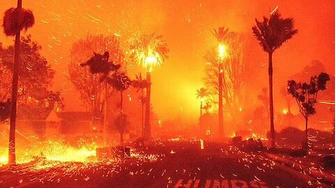 Just Coincidence that the LA Fire Hydrants are OUT OF WATER as Wildfires Burn the City