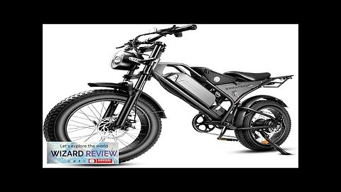 DK400 Electric Bike for AdultsEbike with 1000W Motor 48V/15Ah Review