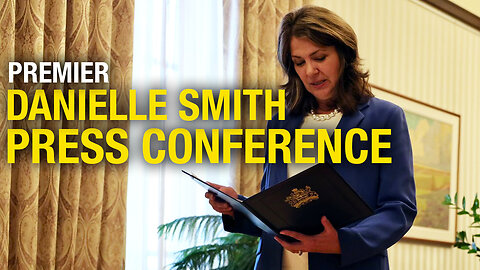 LIVE: Danielle Smith's response to Trump's tariff